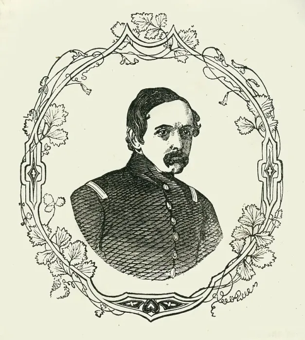 Framed Print : Major Iturbide, 1849. Creator: Unknown Framed Print : Major Iturbide, 1849. Creator: Unknown
