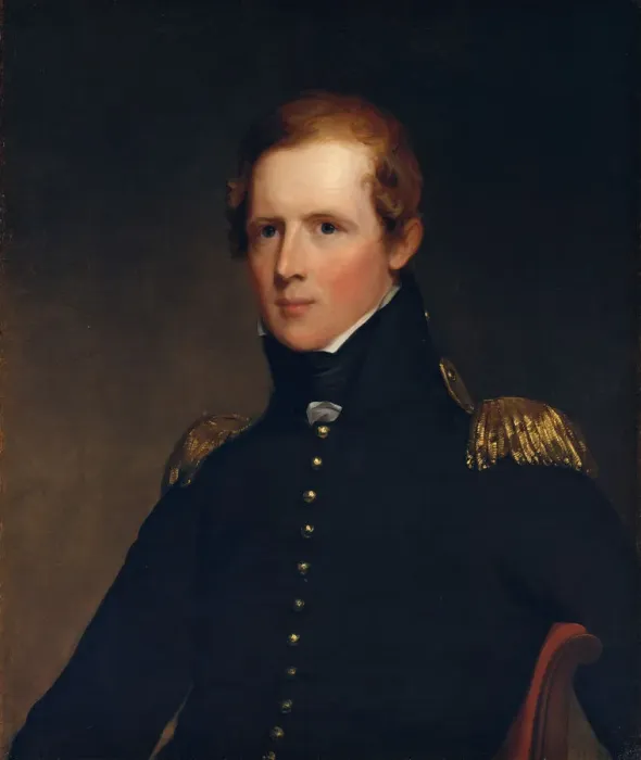 Framed Print : Major John Biddle, 1818. Creator: Thomas Sully Framed Print : Major John Biddle, 1818. Creator: Thomas Sully