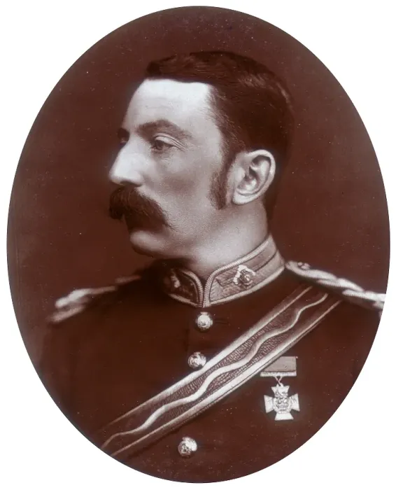 Framed Print : Major John Rouse Merriott Chard, VC, 1881. Creator: Lock & Whitfield Framed Print : Major John Rouse Merriott Chard, VC, 1881. Creator: Lock & Whitfield