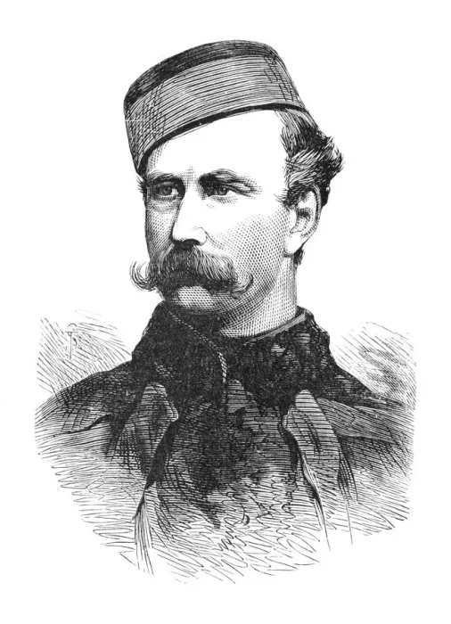 Framed Print : Major Marter, c1880 Framed Print : Major Marter, c1880