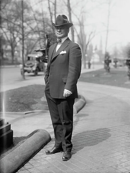 Major Victor M. Locke, Chief of The Choctaw, 1916. Creator: Harris & Ewing. Major Victor M. Locke, Chief of The Choctaw, 1916. Creator: Harris & Ewing