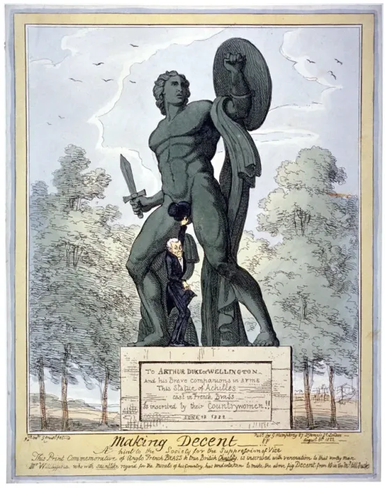 Framed Print : Making decent!! A hint to the society for the suppression of vice... 1822. Artist Framed Print : Making decent!! A hint to the society for the suppression of vice... 1822. Artist
