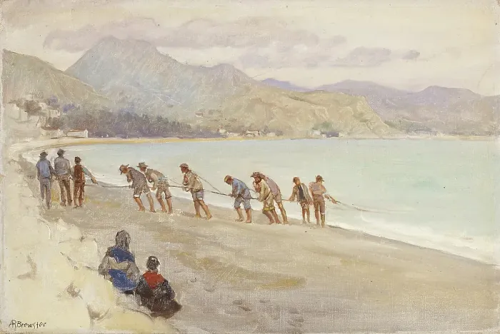 Framed Print : At Malaga, Spain, 1912. Creator: Anna Richards Brewster Framed Print : At Malaga, Spain, 1912. Creator: Anna Richards Brewster