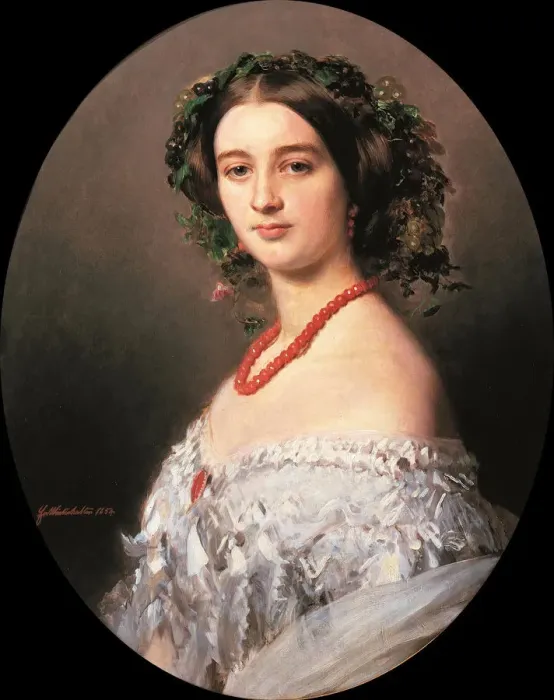 Framed Print : Malcy Louise Caroline Frederique Berthier de Wagram, Princess Murat (1832-1884), 1854 Framed Print : Malcy Louise Caroline Frederique Berthier de Wagram, Princess Murat (1832-1884), 1854