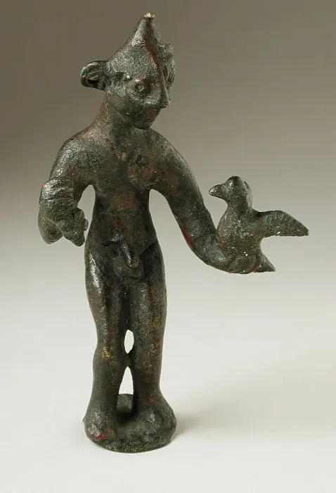 Framed Print : Male Figure, 3rd-1st century B.C.. Creator: Unknown Framed Print : Male Figure, 3rd-1st century B.C.. Creator: Unknown