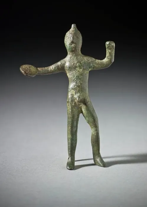 Framed Print : Male Figure, 7th-6th century B.C.. Creator: Unknown Framed Print : Male Figure, 7th-6th century B.C.. Creator: Unknown
