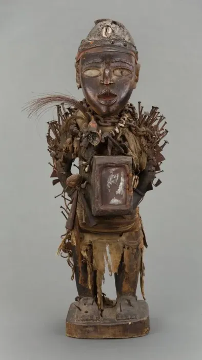 Framed Print : Male Figure (Nkisi Nkondi), Republic of the Congo, Early-mid 19th century Framed Print : Male Figure (Nkisi Nkondi), Republic of the Congo, Early-mid 19th century