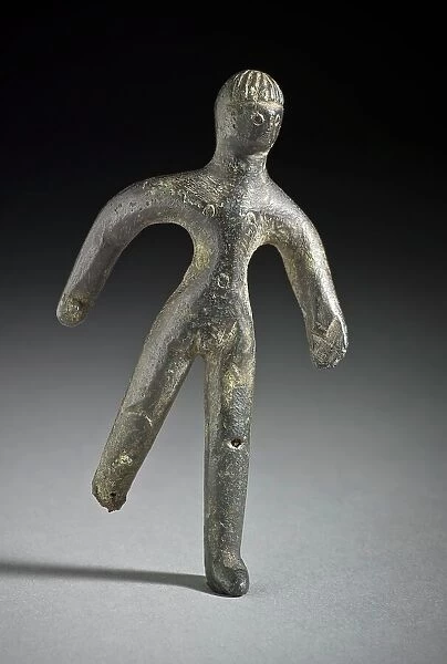 Male Nude Figure, 7th century BC. Creator: Unknown