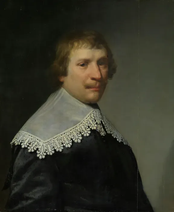 Framed Print : Male portrait, Undated. Creator: Michiel van Mierevelt Framed Print : Male portrait, Undated. Creator: Michiel van Mierevelt
