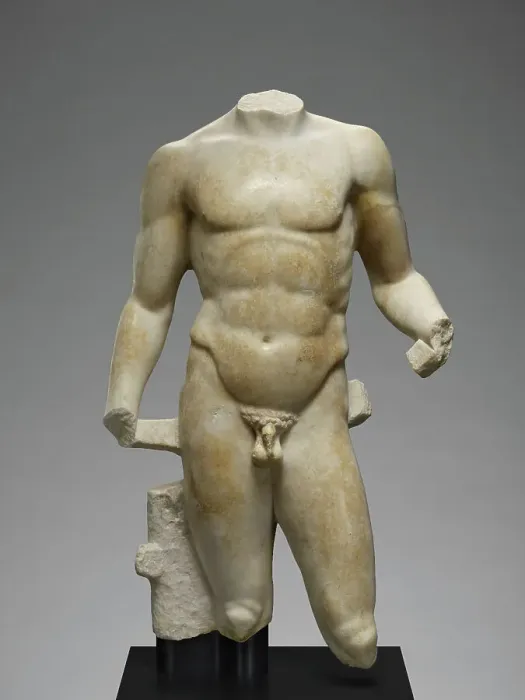 Framed Print : Male Torso, about A.D. 100. Creator: Unknown Framed Print : Male Torso, about A.D. 100. Creator: Unknown