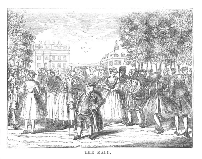 Framed Print : The Mall, c1870 Framed Print : The Mall, c1870