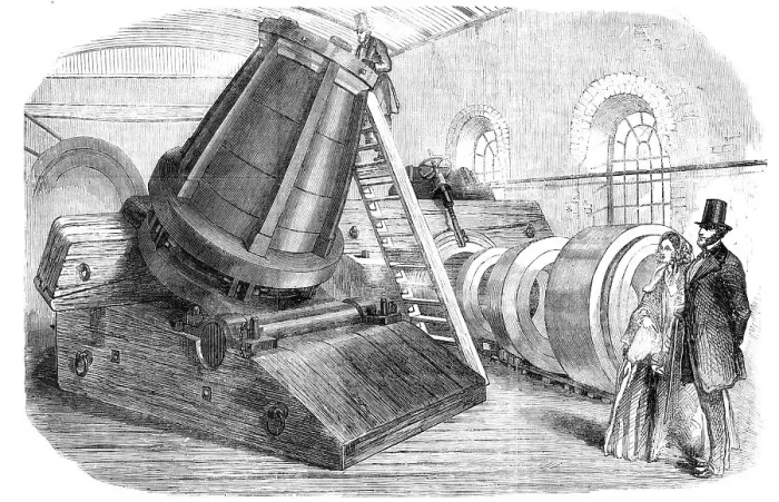 Framed Print : Mallet's Three-Foot Mortar, 1857. Creator: Unknown Framed Print : Mallet's Three-Foot Mortar, 1857. Creator: Unknown
