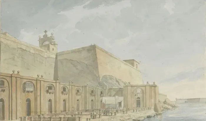Framed Print : Malta, c. 1785. Artist: Reveley, Willey (1760-1799) Framed Print : Malta, c. 1785. Artist: Reveley, Willey (1760-1799)