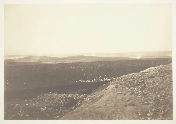 Framed Print : The Mamelon and Malakoff, from the Mortar Battery, 1855. Creator: Roger Fenton Framed Print : The Mamelon and Malakoff, from the Mortar Battery, 1855. Creator: Roger Fenton