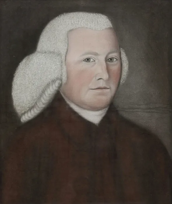 Framed Print : A Man, between 1765 and 1770. Creator: Unknown Framed Print : A Man, between 1765 and 1770. Creator: Unknown