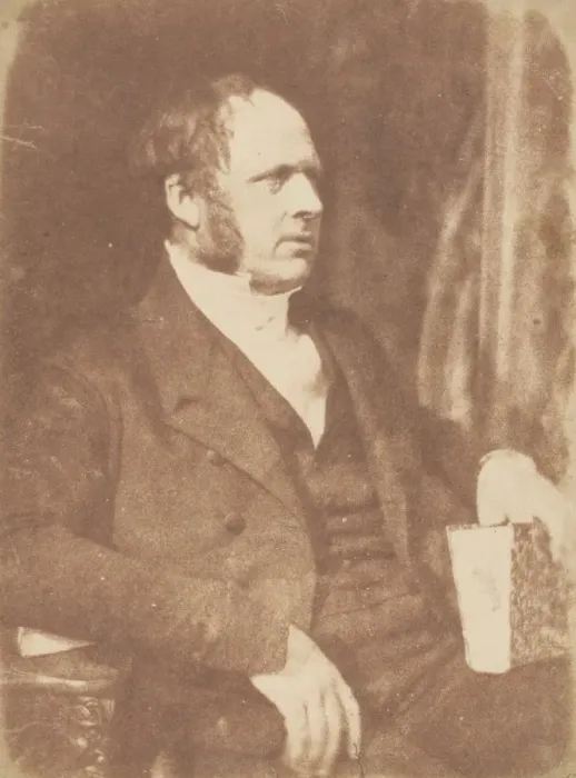 Framed Print : [Man], 1843-47. Creators: David Octavius Hill, Robert Adamson, Hill & Adamson