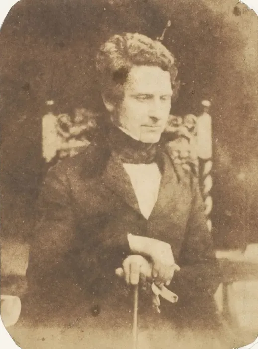 Framed Print : [Man], 1843-47. Creators: David Octavius Hill, Robert Adamson, Hill & Adamson