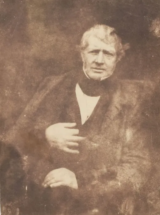 Framed Print : [Man], 1843-47. Creators: David Octavius Hill, Robert Adamson, Hill & Adamson