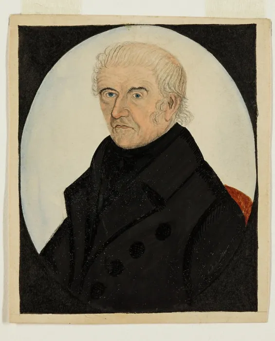 Framed Print : A Man, c1840. Creator: Unknown Framed Print : A Man, c1840. Creator: Unknown