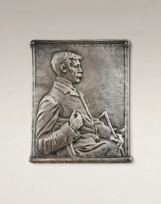 Framed Print : Man with a Cane (Percy Chubb), 1903. Creator: Janet Scudder Framed Print : Man with a Cane (Percy Chubb), 1903. Creator: Janet Scudder