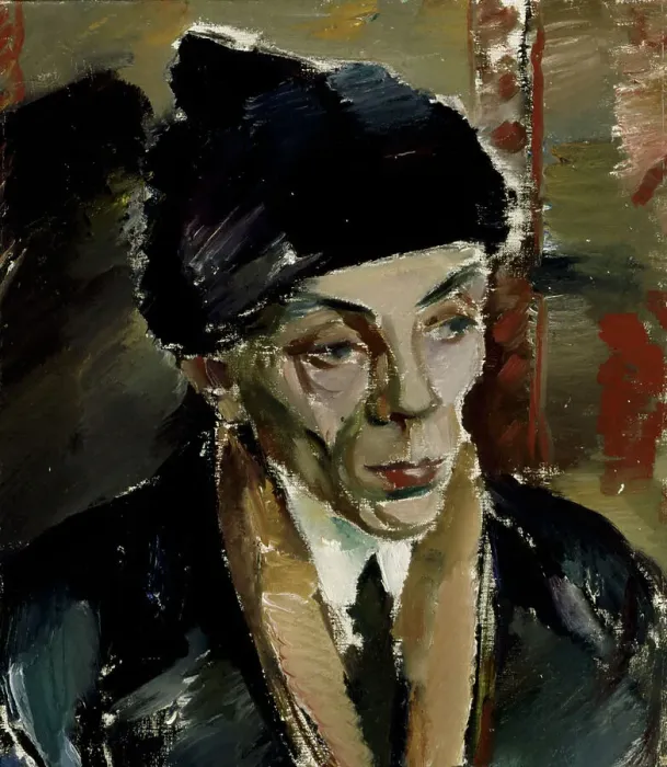 Framed Print : Man in Fur Cap, 1920. Creator: Ilmari Aalto Framed Print : Man in Fur Cap, 1920. Creator: Ilmari Aalto