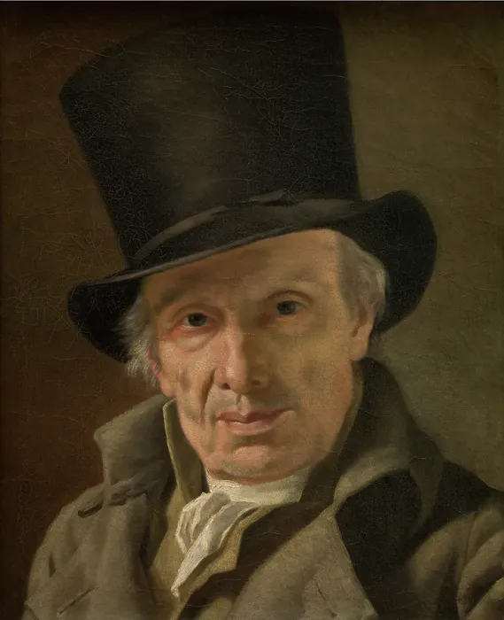 Framed Print : Man in a Hat. Creator: Jacques-Louis David