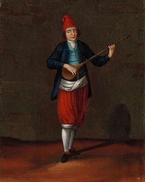 Man from the Island of Sérifos, 1700-1737. Creator: Workshop of Jean Baptiste Vanmour