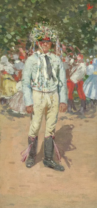 Framed Print : Man from Lanzhot, 1900-1910. Creator: Joza Uprka Framed Print : Man from Lanzhot, 1900-1910. Creator: Joza Uprka