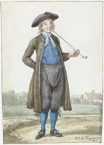 Man from Molkwerum, 1775. Creator: Paulus Constantijn la Fargue