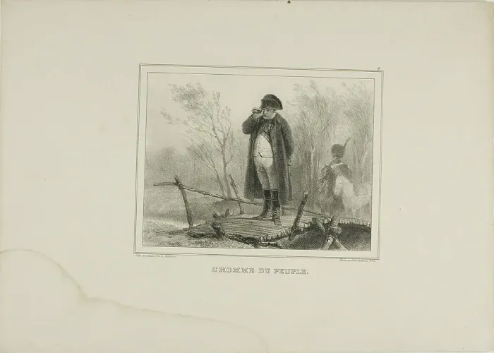 Framed Print : Man of the People, 1836. Creator: Auguste Raffet Framed Print : Man of the People, 1836. Creator: Auguste Raffet