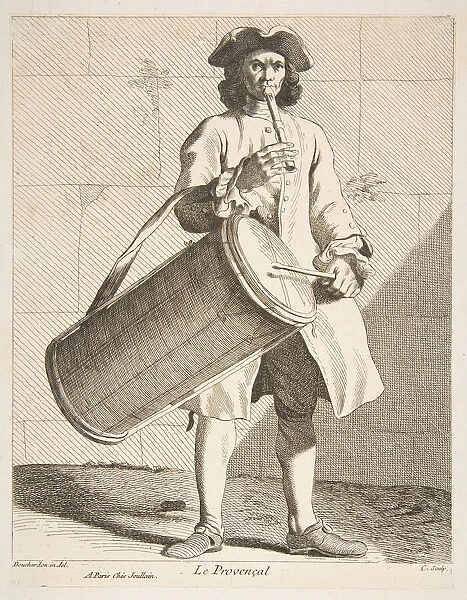 A Man From Provence, 1737. Creator: Caylus, Anne-Claude-Philippe de