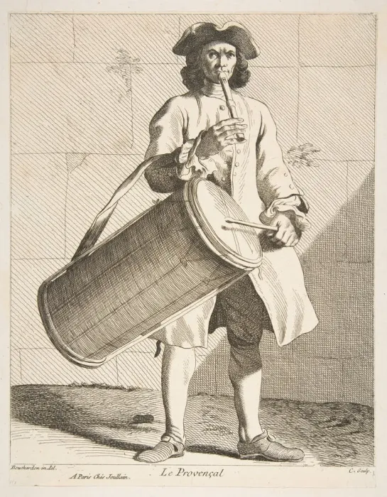 Framed Print : A Man From Provence, 1737. Creator: Caylus, Anne-Claude-Philippe de Framed Print : A Man From Provence, 1737. Creator: Caylus, Anne-Claude-Philippe de