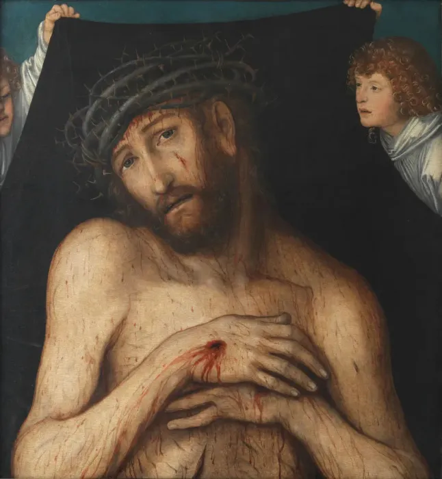 Framed Print : The Man of Sorrows, ca 1515 Framed Print : The Man of Sorrows, ca 1515