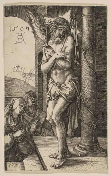 Framed Print : The Man of Sorrows, from The Passion, 1509. Creator: Albrecht Durer Framed Print : The Man of Sorrows, from The Passion, 1509. Creator: Albrecht Durer