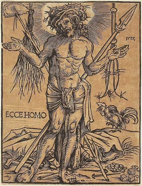 The Man of Sorrows Standing, 1522. Creator: Hans Weiditz