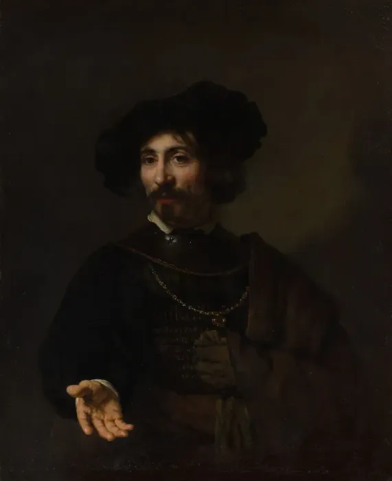 Framed Print : Man with a Steel Gorget. Creator: Style of Rembrandt (Dutch, second or third quarter 17th century) Framed Print : Man with a Steel Gorget. Creator: Style of Rembrandt (Dutch, second or third quarter 17th century)
