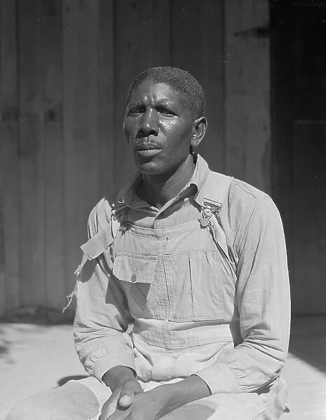 This man was a tenant on the same farm for eighteen years... Ellis County, Texas, 1937. Creator: Dorothea Lange