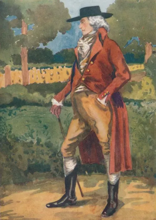Framed Print : A Man of the Time of George III, 1907. Artist: Dion Clayton Calthrop Framed Print : A Man of the Time of George III, 1907. Artist: Dion Clayton Calthrop