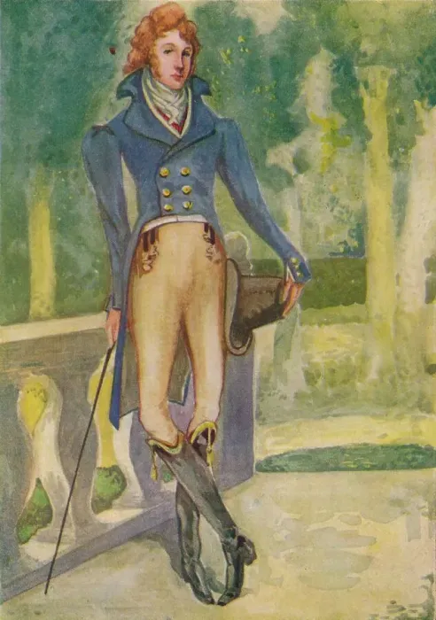 Framed Print : A Man of the Time of George IV, 1907. Artist: Dion Clayton Calthrop Framed Print : A Man of the Time of George IV, 1907. Artist: Dion Clayton Calthrop