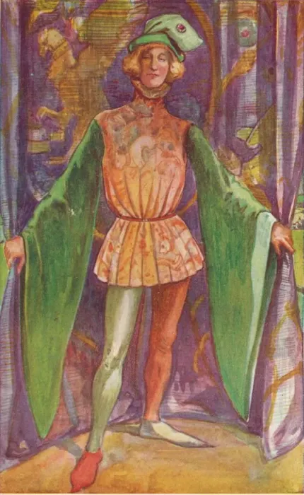 Framed Print : A Man of the Time of Henry V, 1907. Artist: Dion Clayton Calthrop Framed Print : A Man of the Time of Henry V, 1907. Artist: Dion Clayton Calthrop