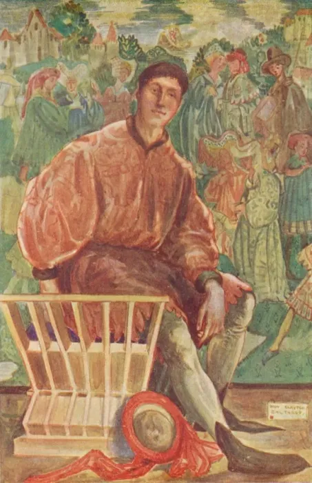 Framed Print : A Man of the Time of Henry VI, 1907. Artist: Dion Clayton Calthrop Framed Print : A Man of the Time of Henry VI, 1907. Artist: Dion Clayton Calthrop