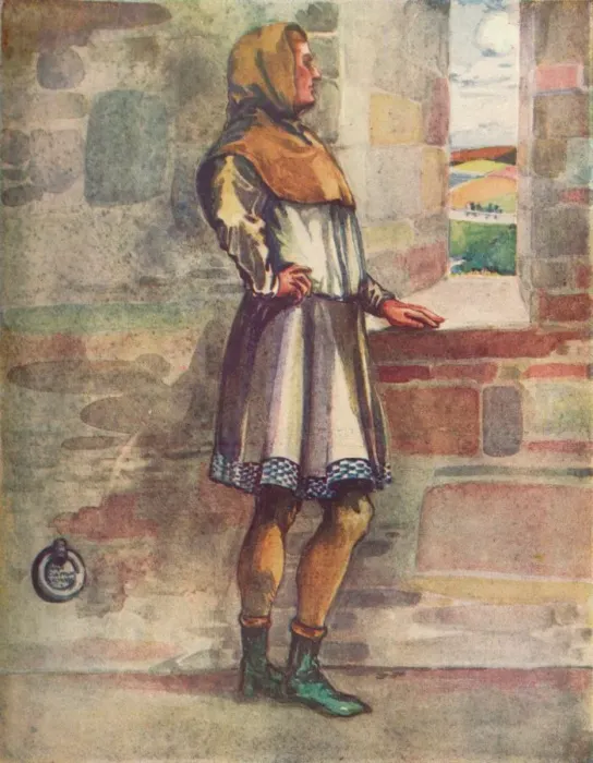 Framed Print : A Man of the Time of Richard I, 1907. Artist: Dion Clayton Calthrop Framed Print : A Man of the Time of Richard I, 1907. Artist: Dion Clayton Calthrop