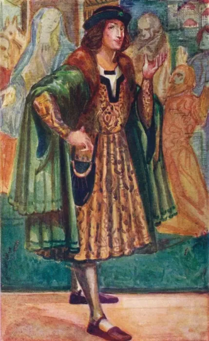Framed Print : A Man of the Time of Richard III, 1907. Artist: Dion Clayton Calthrop Framed Print : A Man of the Time of Richard III, 1907. Artist: Dion Clayton Calthrop