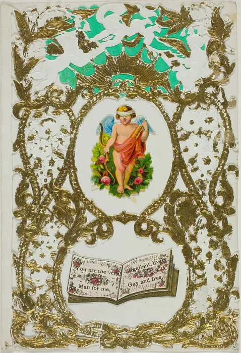 Framed Print : You Are the Very Man for Me (valentine), n.d. Creator: Unknown Framed Print : You Are the Very Man for Me (valentine), n.d. Creator: Unknown