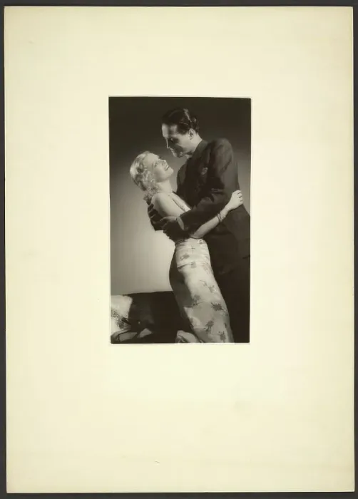 Framed Print : Man and woman embracing, about 1931-1940. Creator: Gunther Krampf Framed Print : Man and woman embracing, about 1931-1940. Creator: Gunther Krampf