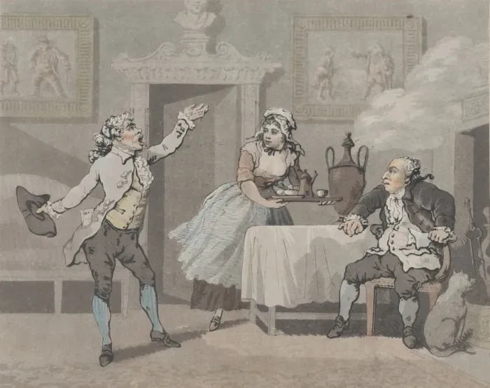 Framed Print : Manager & Spouter, July 1, 1802. July 1, 1802. Creator: Thomas Rowlandson Framed Print : Manager & Spouter, July 1, 1802. July 1, 1802. Creator: Thomas Rowlandson
