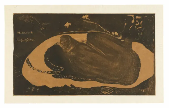 Framed Print : Manau tupapau (She Thinks of the Ghost or The Ghost Thinks of Her) Framed Print : Manau tupapau (She Thinks of the Ghost or The Ghost Thinks of Her)