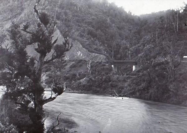 Manawatu Gorge, late 19th-early 20th century. Creator: Unknown