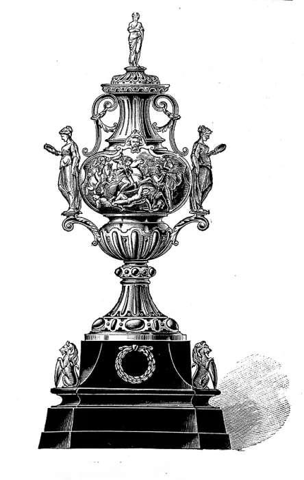 Framed Print : The Manchester Cup, 1895. Creator: Unknown Framed Print : The Manchester Cup, 1895. Creator: Unknown