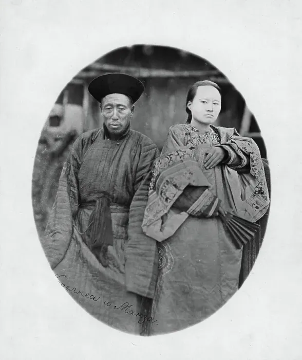 Framed Print : Manchurian and Korean, 1865-1871. Creator: VV Lanin Framed Print : Manchurian and Korean, 1865-1871. Creator: VV Lanin